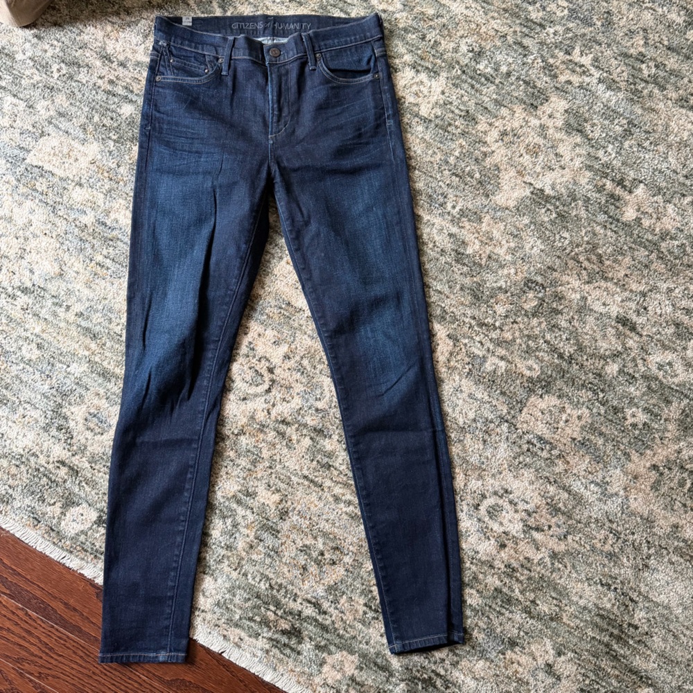 Citizens Of Humanity Dark Indigo Skinny Jeans